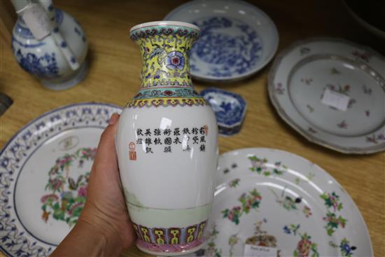 A quantity of mixed Oriental ceramics